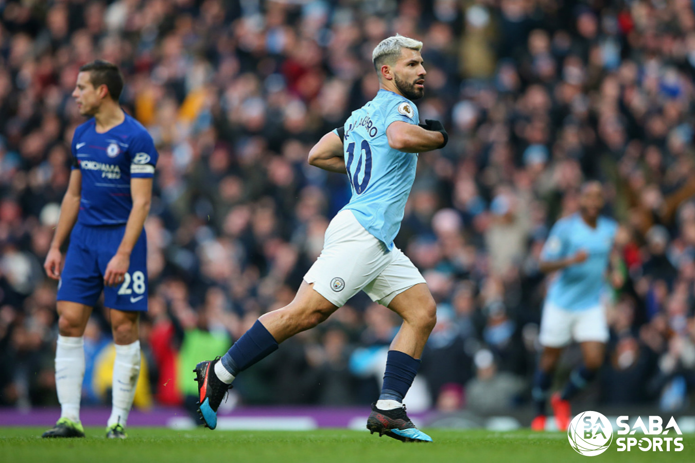 Aguero sẽ lỡ trận lượt về Champions League