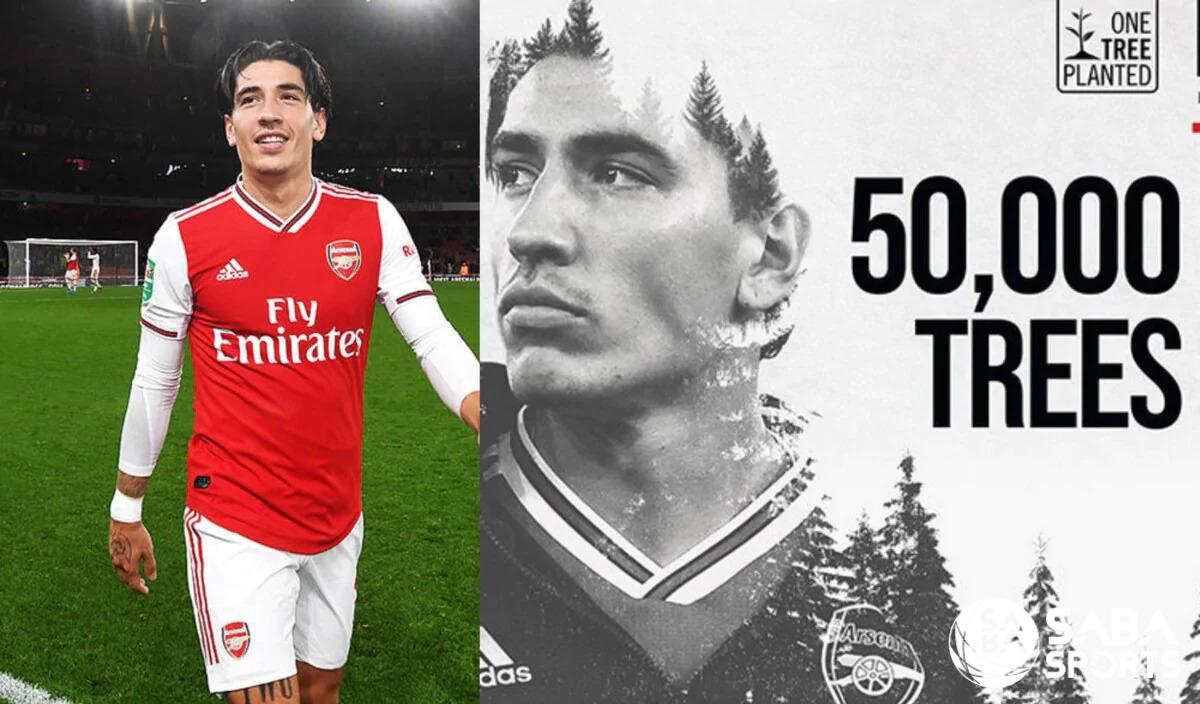 Hector Bellerin và chiến dịch 50.000 cây xanh