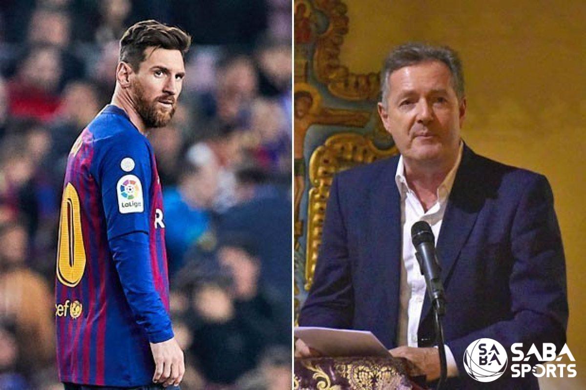 Piers Morgan nhận xét Messi được "đánh giá quá cao"