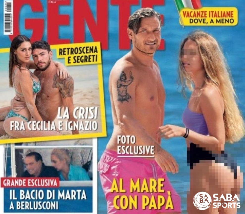 Francesco Totti giận tím người vì hình ảnh con gái xuất hiện trên báo