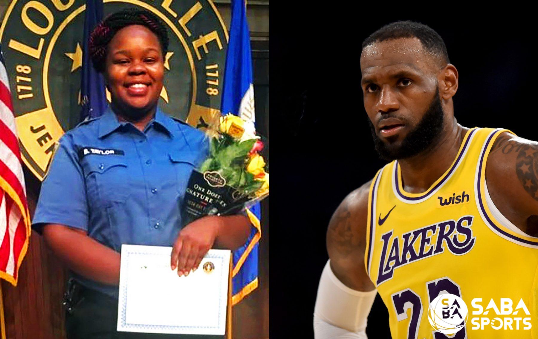 LeBron đội nón MAGA đỏ đòi công bằng cho Breonna Taylor