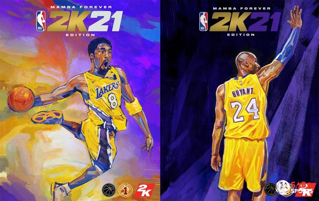 Kobe Bryant trên NBA 2K21 phiên bản Current-Gen và Next-Gen