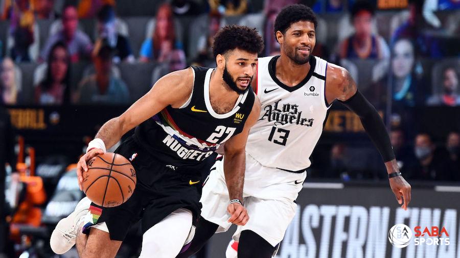 Paul George thi đấu dưới sức trong game 7 với Nuggets