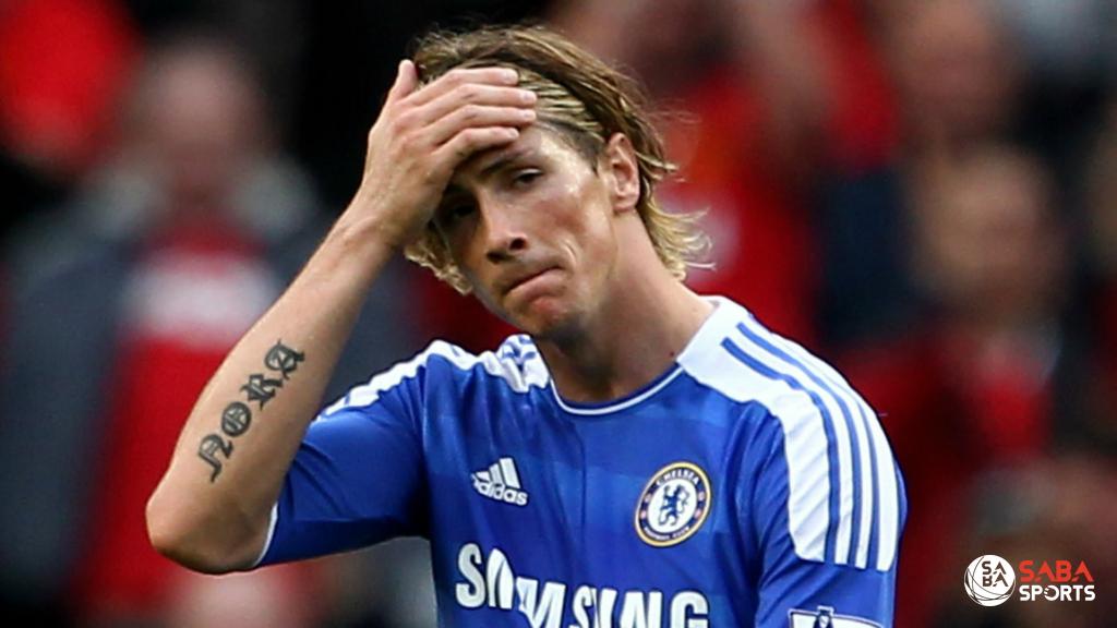 Torres thi đấu không mấy gì thành công tại Chelsea