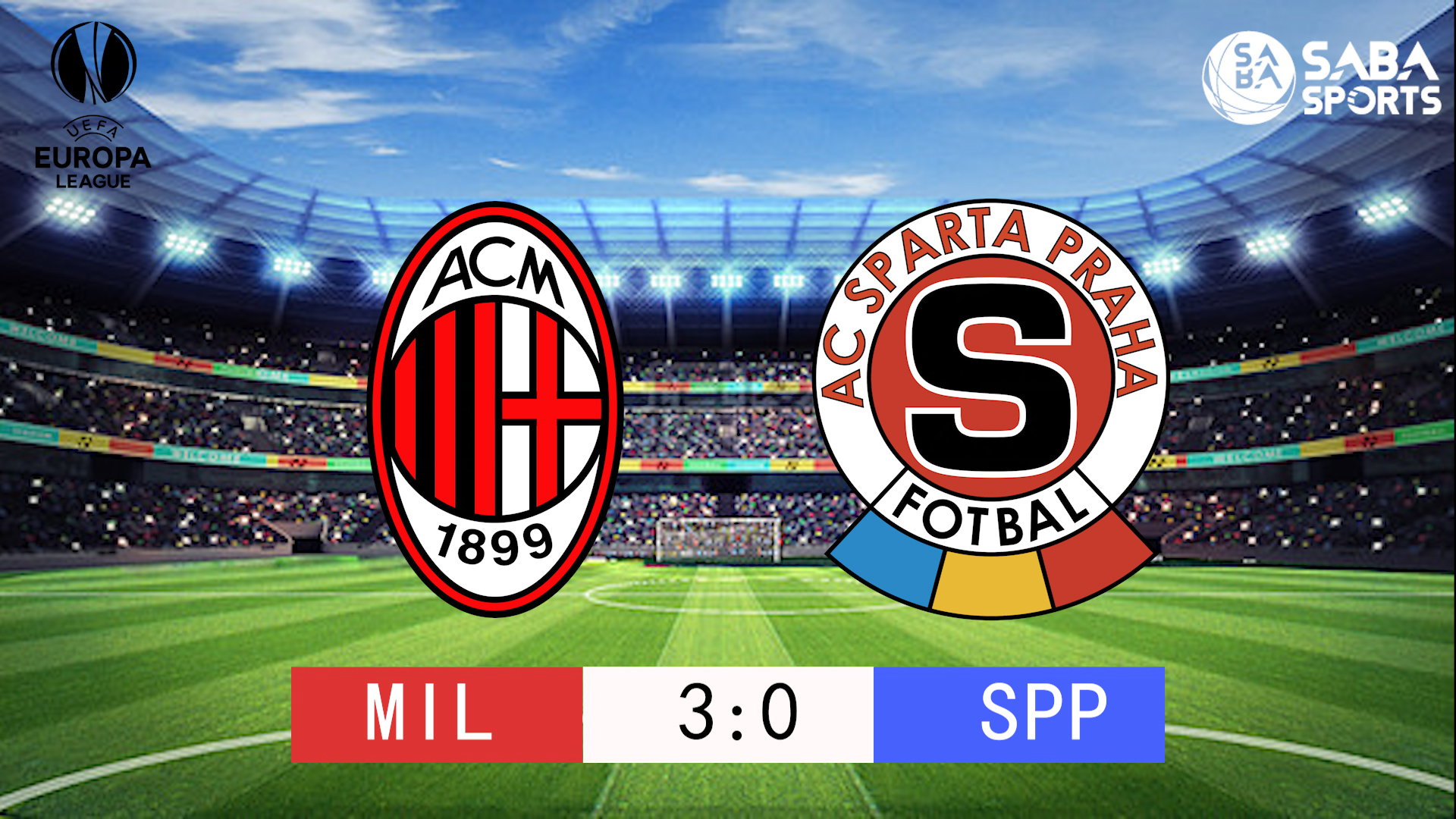 [Europa League] AC Milan vs Sparta Prague
