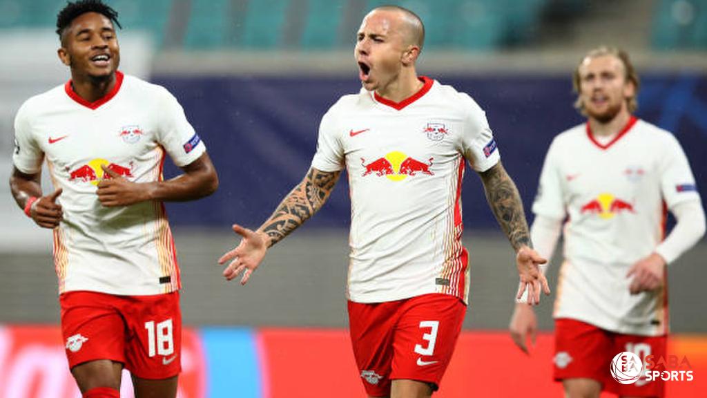 Angelino là trụ cột của Leipzig ở mùa trước