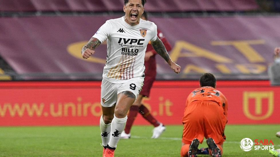 Lapadula giúp Benevento có bàn gỡ 2-2