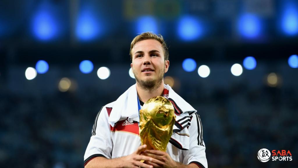 Mario Gotze mang về chiến thắng ở World Cup 2014 cho đội tuyển Đức 