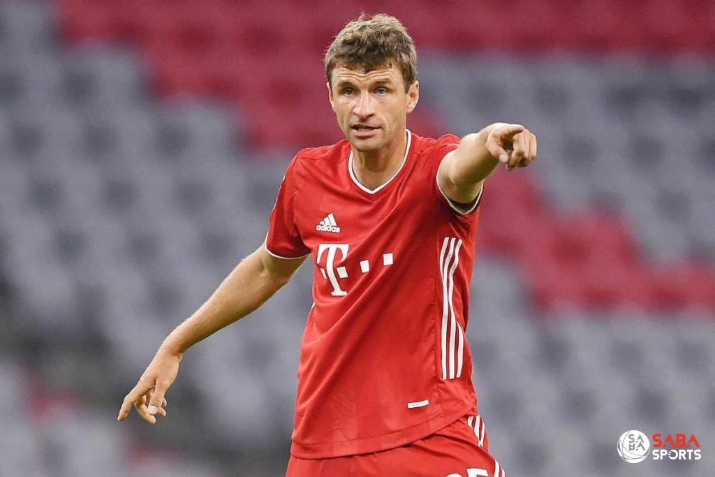 Đội trưởng Thomas Muller góp công vào chiến thắng 3-0 của Bayern