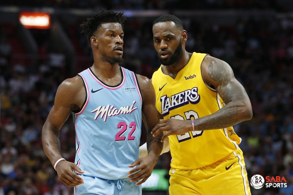 Khán giả đặt nhiều niềm tin vào tài năng của LeBron James hơn so với Jimmy Butler