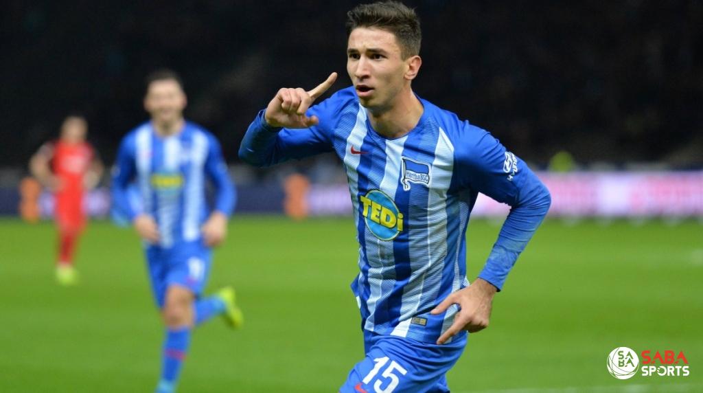 2 mùa giải qua, Grujic thi đấu cho Hertha Berlin