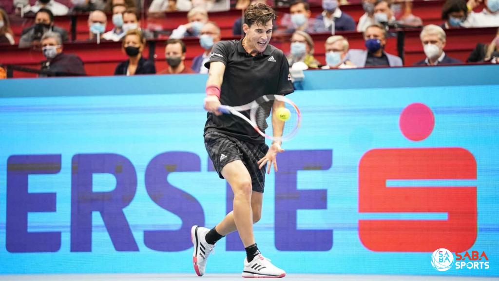 Đây là trận thắng thứ 10 liên tiếp của Thiem tại giải Vienna Open