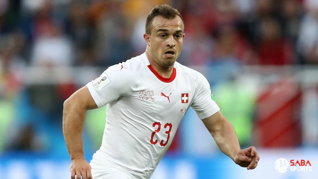 Shaqiri từng góp công lớn giúp Thụy Sĩ vào vòng 1/16 World Cup 2018