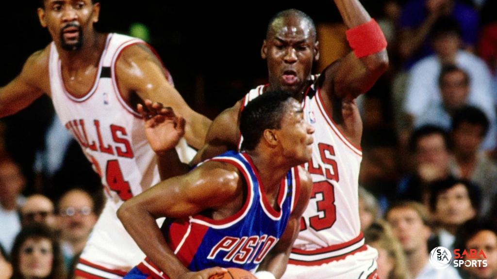 Thomas từng đánh bại Jordan để lên ngôi ở NBA trong 2 mùa 1989 và 1990