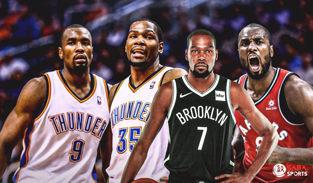 Kevin Durant thuyết phục Serge Ibaka hội ngộ cùng anh