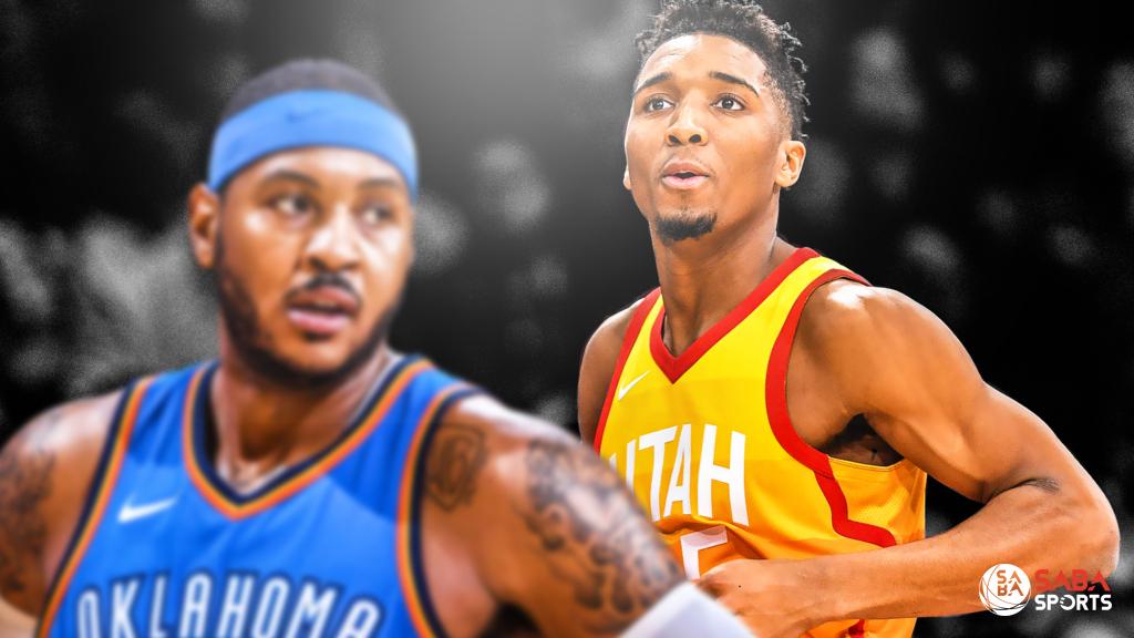 Donovan Mitchell đã tái hiện kỳ tích của Carmelo Anthony