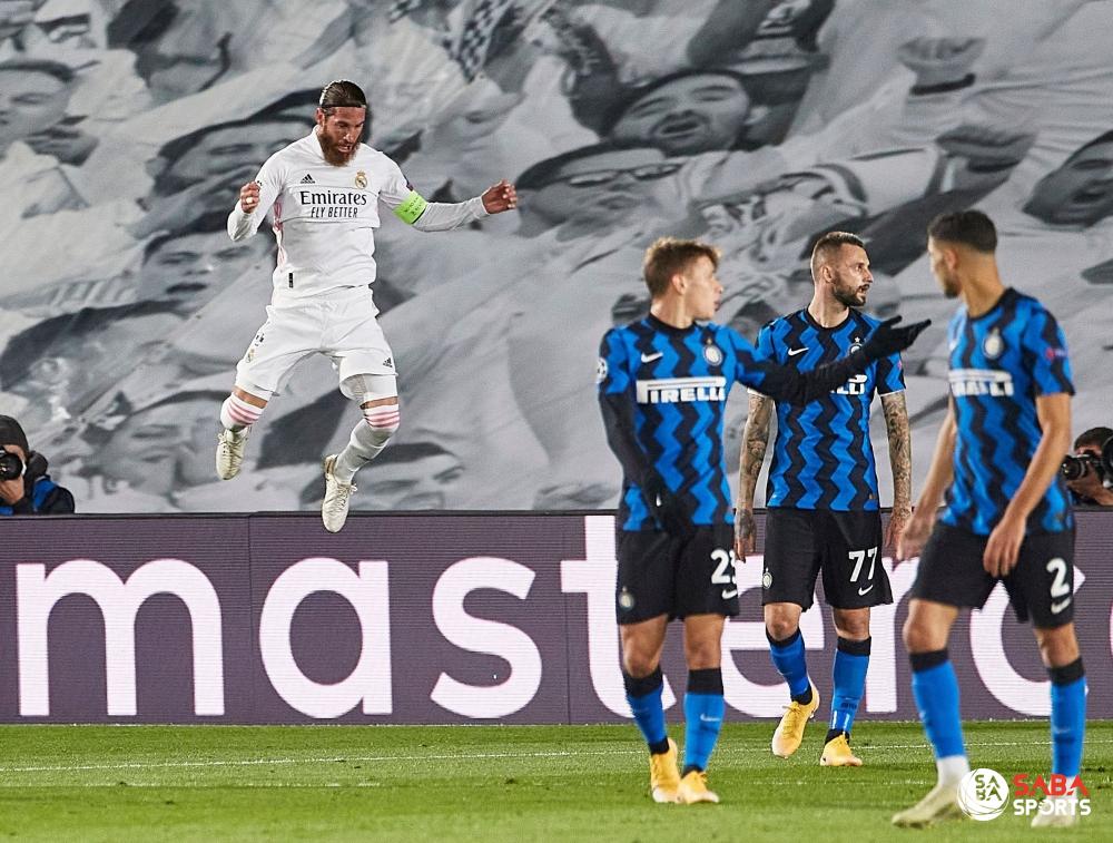 Ramos có pha lập công thứ 100 trong chiến thắng 2-0 trước Inter Milan