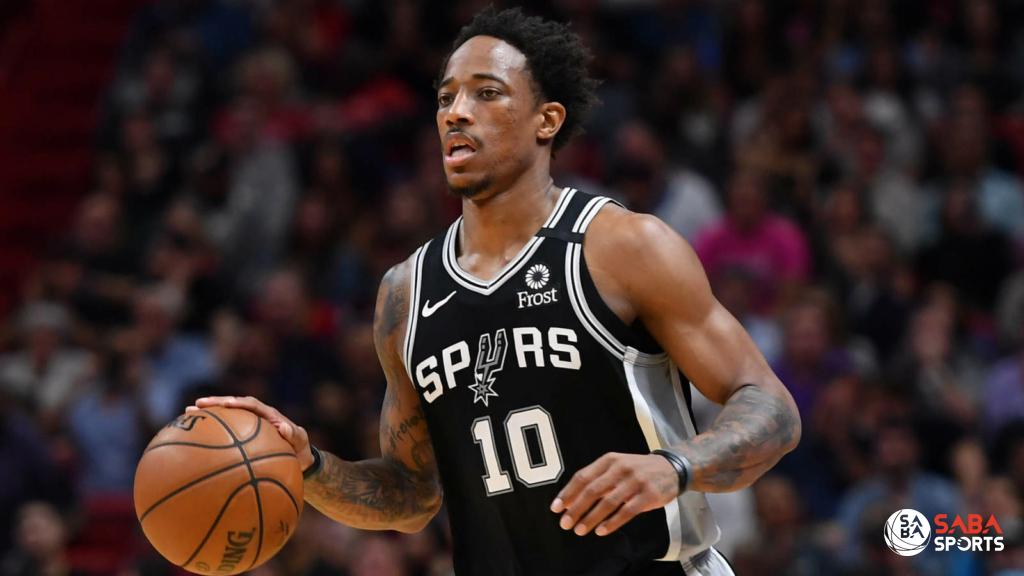 DeMar DeRozan là một trong những cầu thủ thi đấu nổi bật nhất San Antonio Spurs