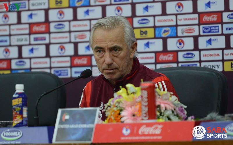 Bert van Marwijk tự tin sẽ giúp UAE toàn thắng ở những trận đấu còn lại tại bảng G