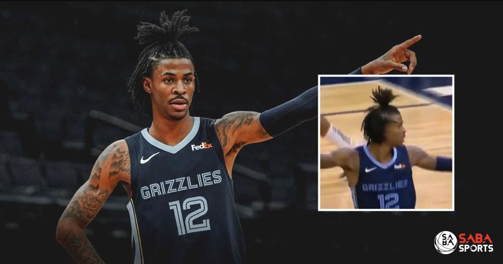 Kiểu tóc không đụng hàng của Ja Morant trong trận đấu với Timberwolves vừa qua