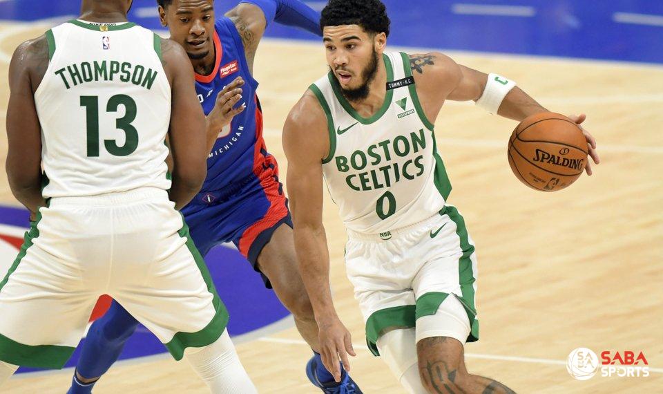 Tatum cùng Jaylen Brown thay phiên nhau tỏa sáng