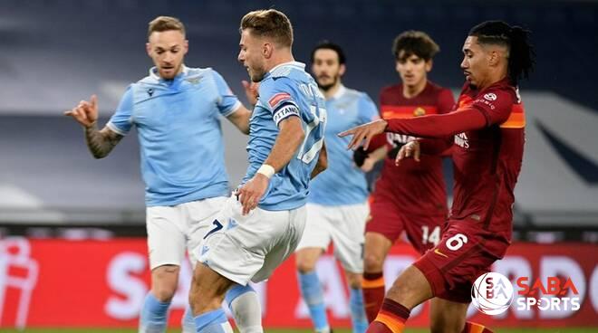 Immobile giúp Lazio vươn lên dẫn trước.