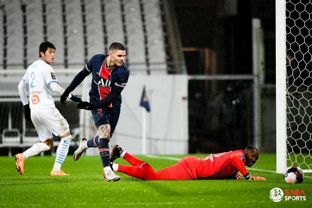  Icardi dễ dàng mở tỷ số cho Paris