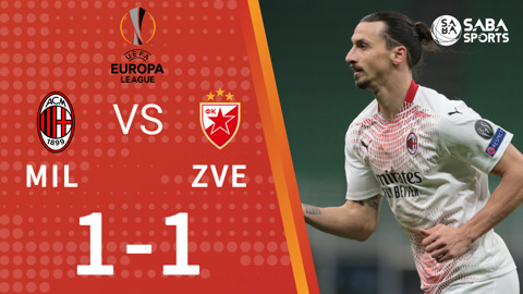 AC Milan vs Crvena Zvezda - lượt về vòng 1/16 Europa League