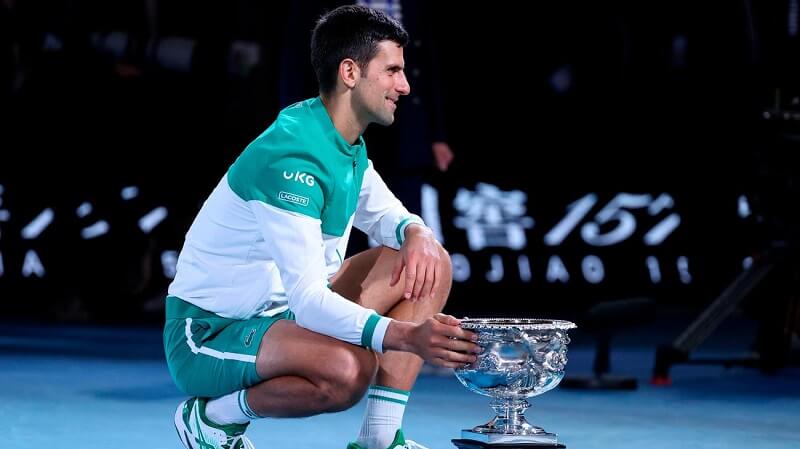 Nole vẫn chơi hay bất chấp việc bị nhiều người gièm pha. (Ảnh: beIN SPORTS)