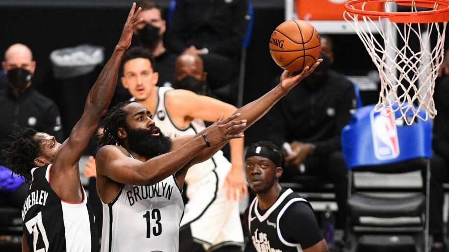 Trong trận gặp Clippers mới đây, dù không có Durant nhưng Nets vẫn chiến thắng nhờ sự tỏa sáng của Harden