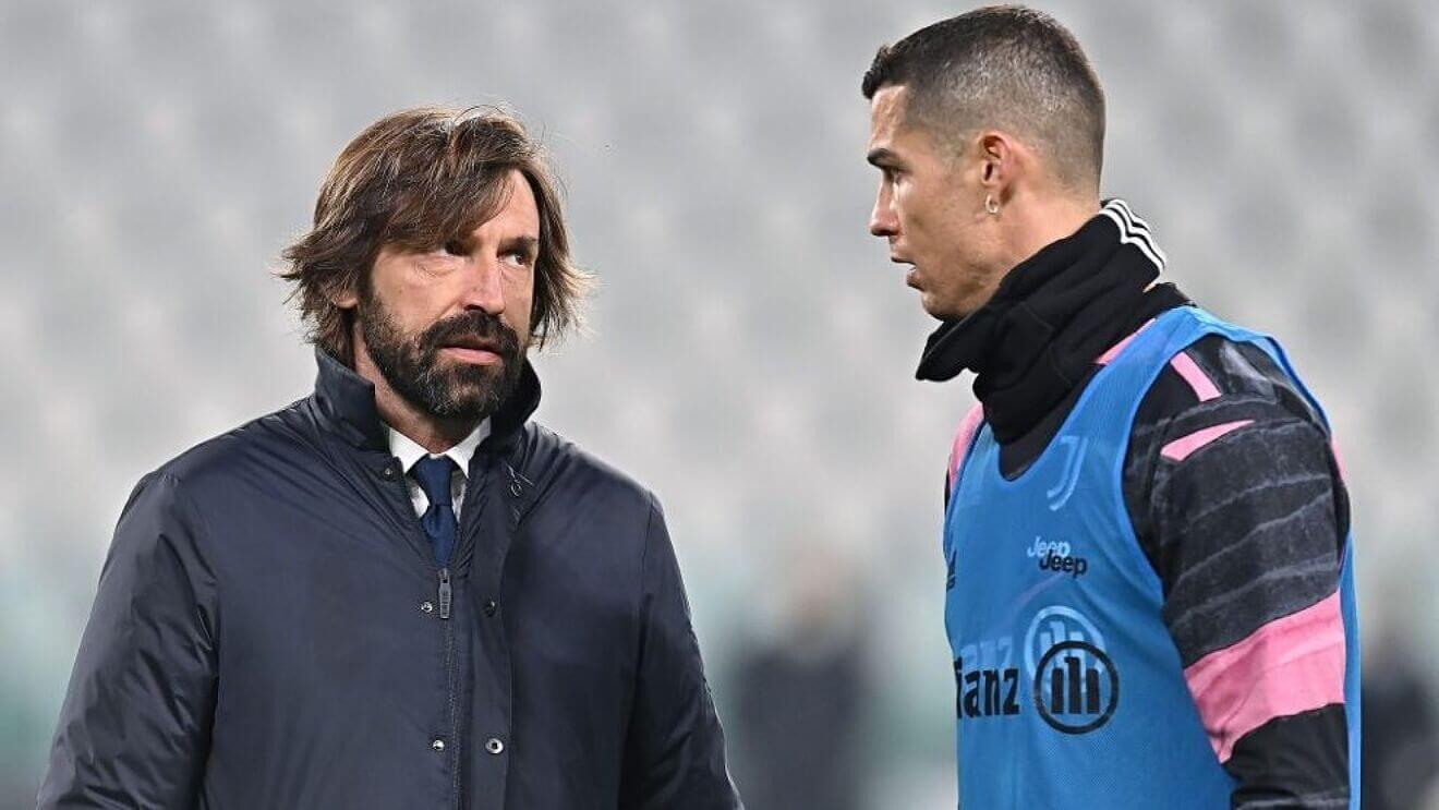 Pirlo nói về Ronaldo và khả năng bản thân bị sa thải