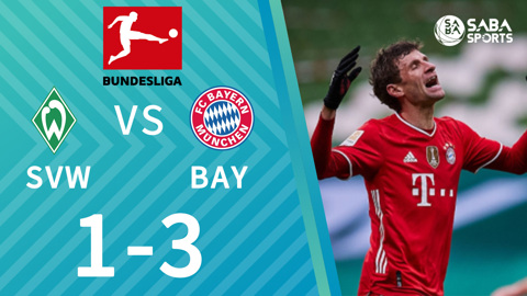 Werder Bremen vs Bayern Munich - vòng 25 Bundesliga