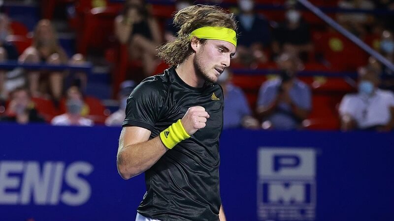 Tsitsipas tỏ ra vượt trội. (Ảnh: beIN SPORT)