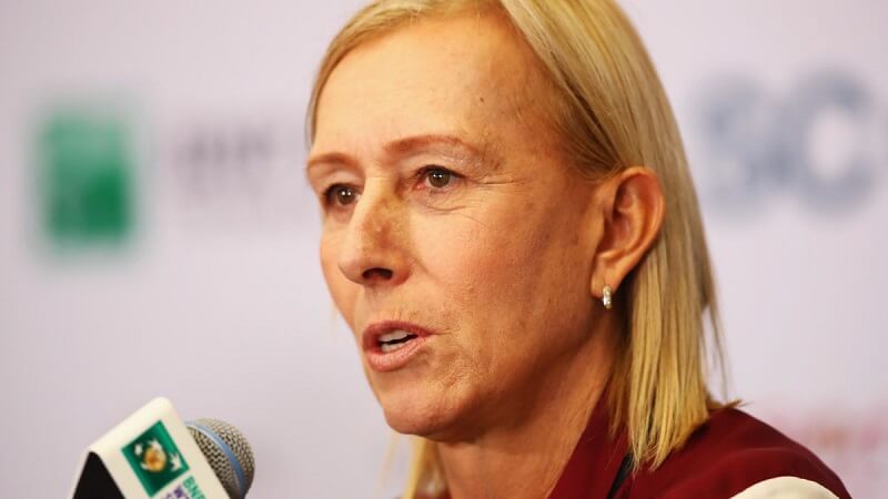 Navratilova đánh giá cao Naomi. (Ảnh: CNN)