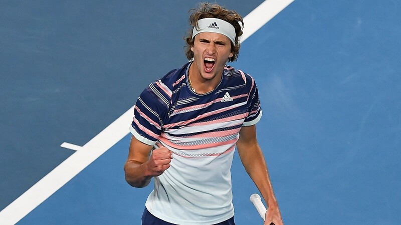 Zverev đạt được nhiều kết quả tích cực. (Ảnh: EssentiallySports)