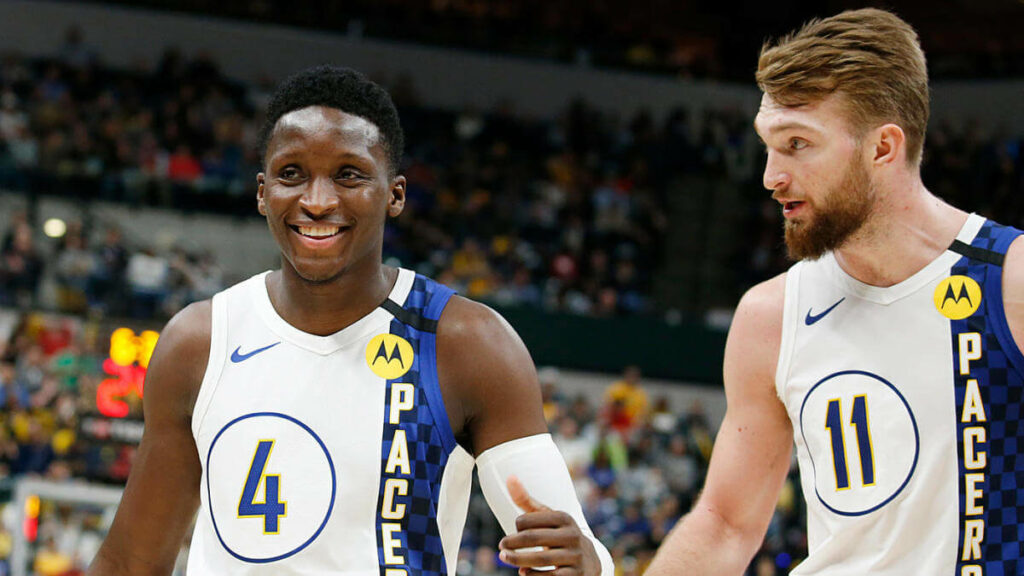 Oladipo cùng Sabonis là cặp bài trùng của Pacers những năm trước