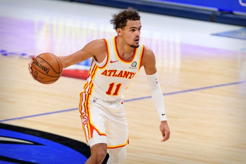 Hầu như Hawks phải dựa vào Trae Young trong mọi trận đấu của mình