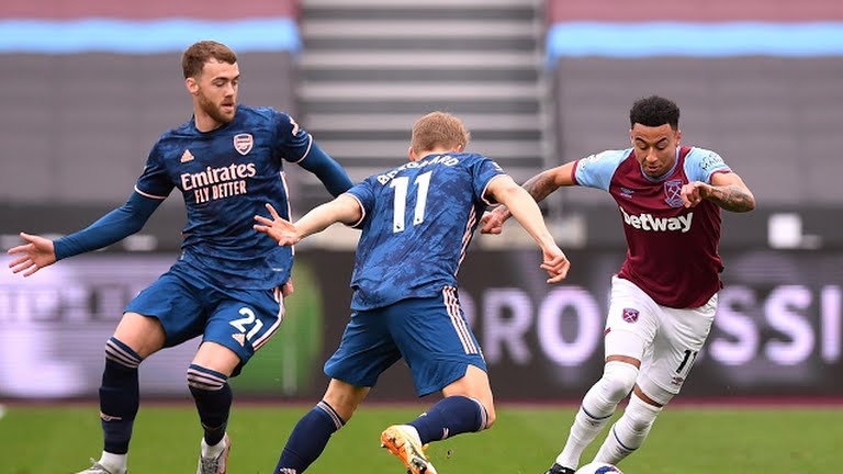 Lingard là cầu thủ nổi bật nhất của West Ham trong trận đấu.