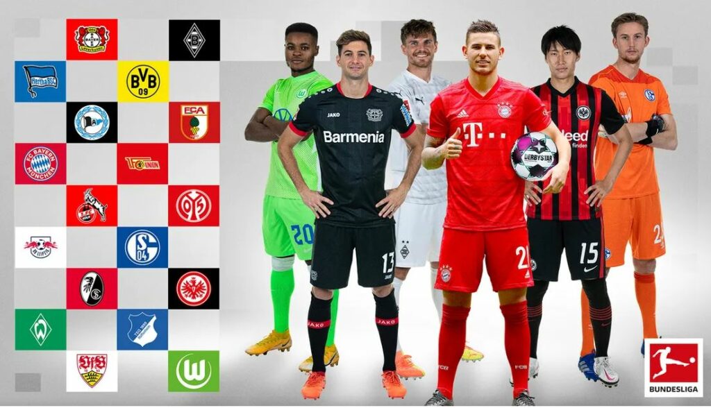 Bundesliga hiện chỉ có 18 đội tham dự mỗi mùa