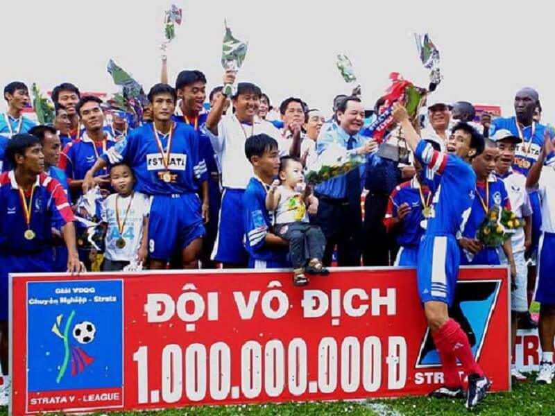 Cảng Sài Gòn từng vô địch V-League 2001/2002