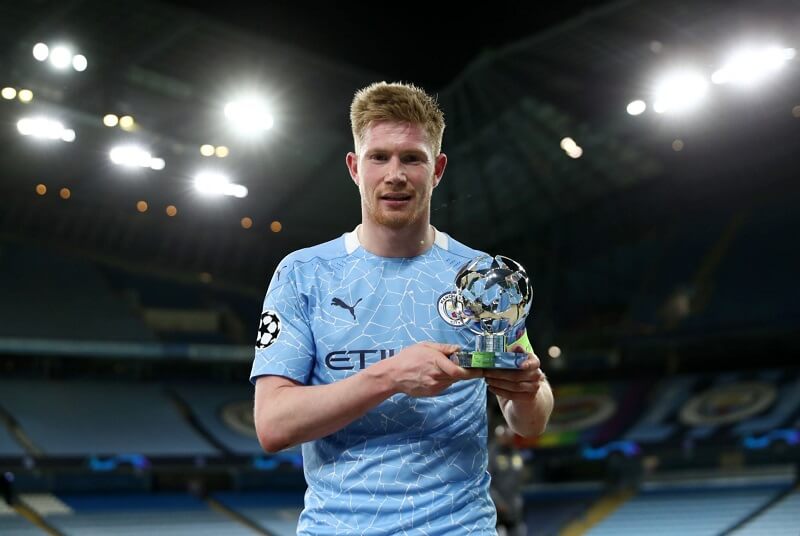 De Bruyne đền đáp BLĐ bằng màn trình diễn ấn tượng trước Dortmund, nơi anh đoạt danh hiệu Cầu thủ hay nhất trận. (Ảnh: UEFA Champions League)