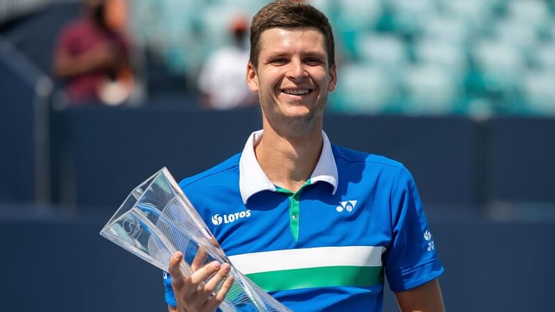 Hurkacz thống trị Miami Open 2021. (Ảnh: Sky Sports)