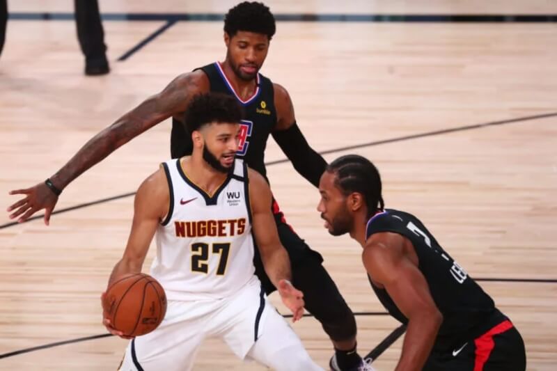 Murray thi đấu bùng nổ giúp Nuggets đánh bại Clippers tại Orlando