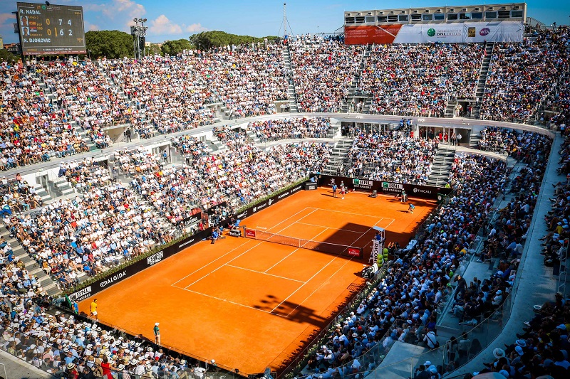 Rome Masters là giải đấu quan trọng để chạy đà cho Roland Garros. (Ảnh: Getty)