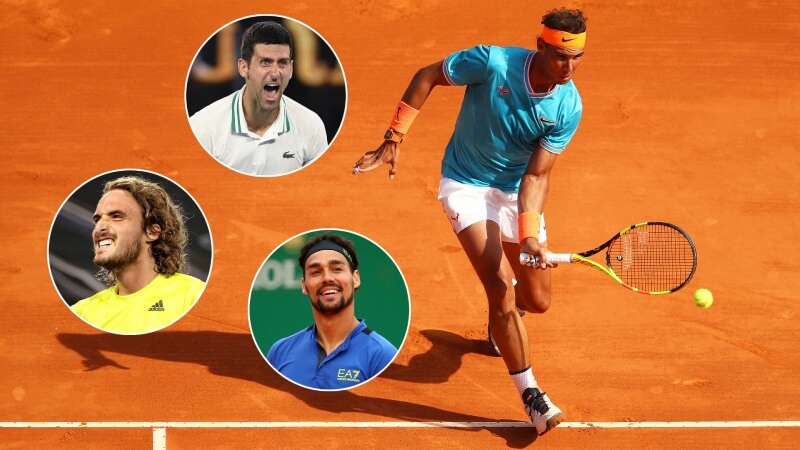 3 thách thức cho Nadal ở Monte Carlo Masters 2021