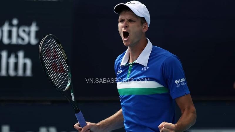 Hurkacz lật ngược thế cờ. (Ảnh: ATP Tour)