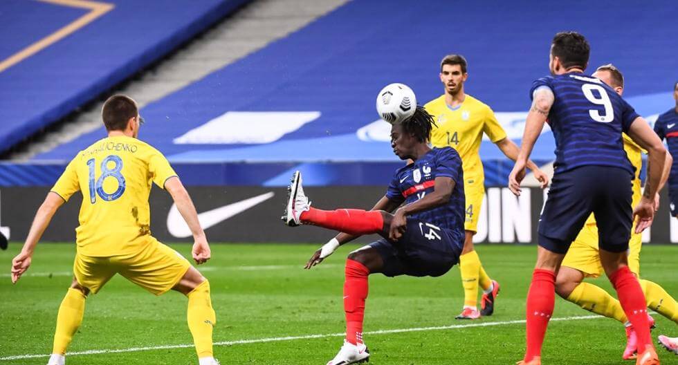 Camavinga ghi bàn đầu tiên cho Les Bleus trong chiến thắng 7-1 trước Ukraine