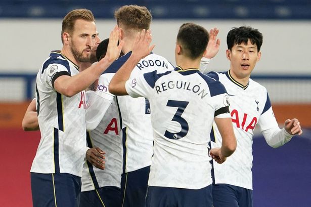 Kane là điểm sáng của Tottenham.