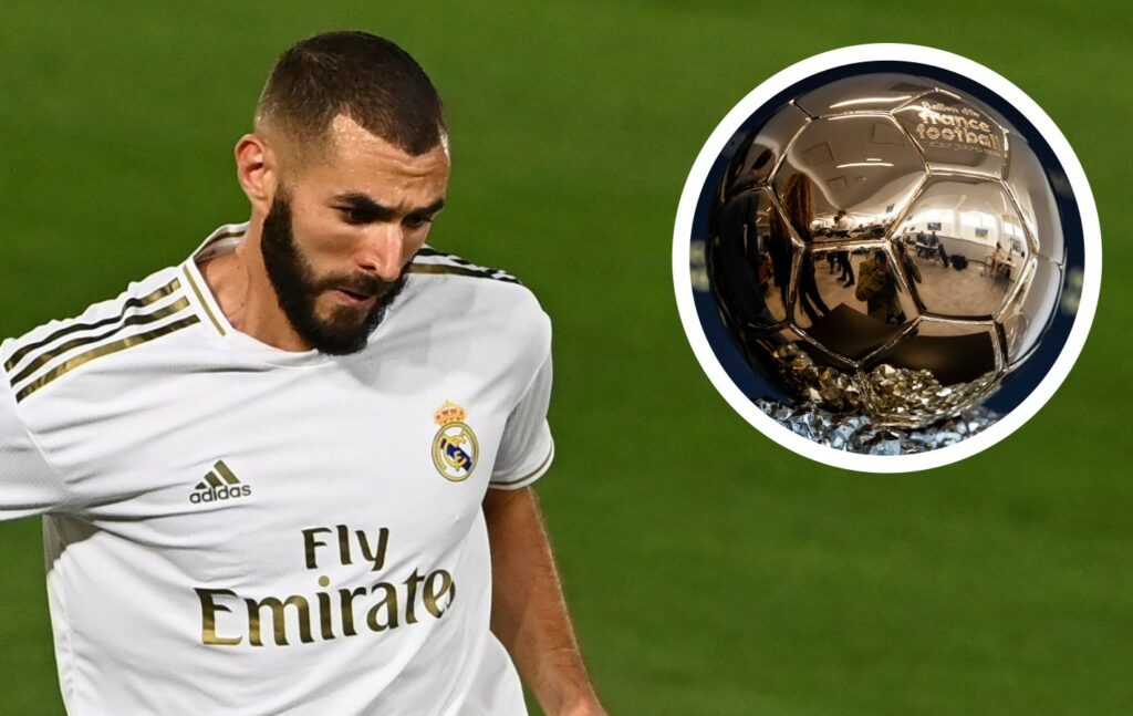 Tờ AS cho rằng Benzema có thể gia nhập cuộc đua QBV 2021