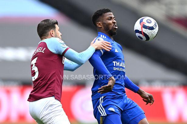 Iheanacho không cứu nổi Leicester.